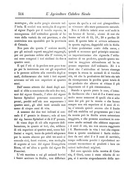 L'agricoltore calabro siculo giornale di agricoltura pratica