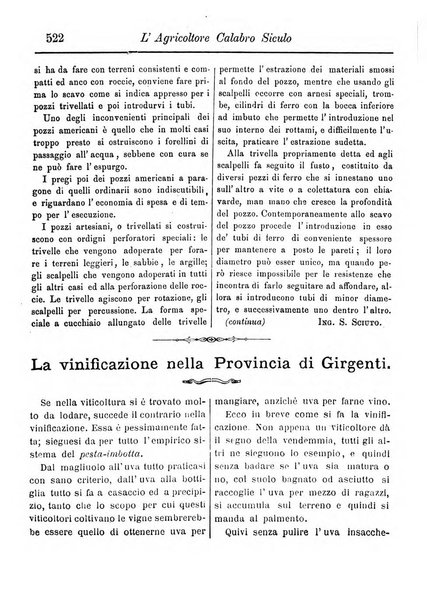 L'agricoltore calabro siculo giornale di agricoltura pratica