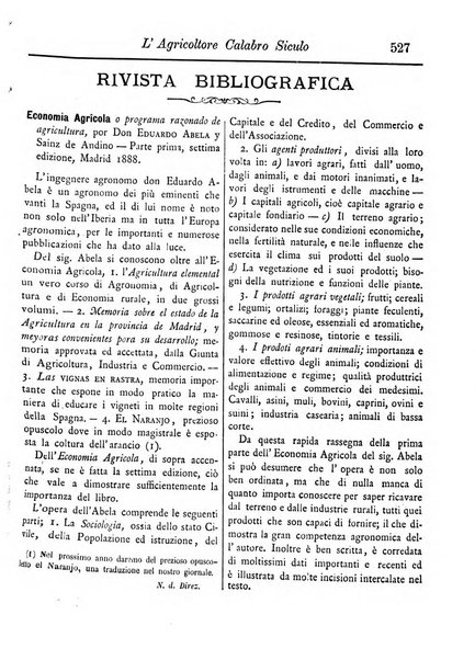 L'agricoltore calabro siculo giornale di agricoltura pratica