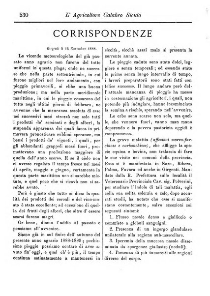 L'agricoltore calabro siculo giornale di agricoltura pratica