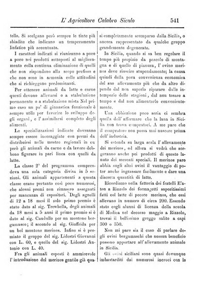 L'agricoltore calabro siculo giornale di agricoltura pratica