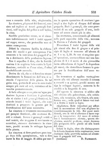 L'agricoltore calabro siculo giornale di agricoltura pratica