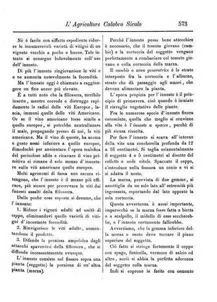 L'agricoltore calabro siculo giornale di agricoltura pratica