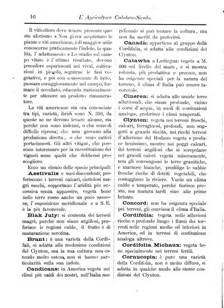 L'agricoltore calabro siculo giornale di agricoltura pratica