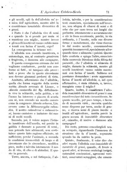 L'agricoltore calabro siculo giornale di agricoltura pratica