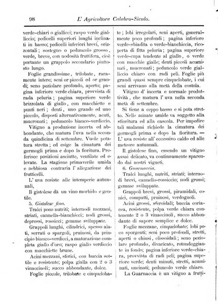 L'agricoltore calabro siculo giornale di agricoltura pratica