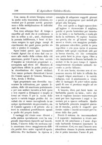 L'agricoltore calabro siculo giornale di agricoltura pratica