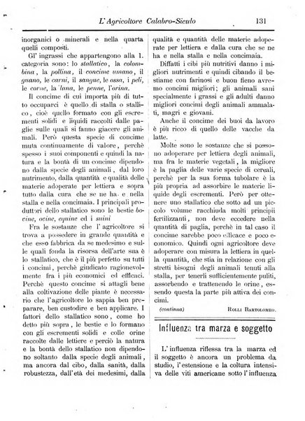 L'agricoltore calabro siculo giornale di agricoltura pratica