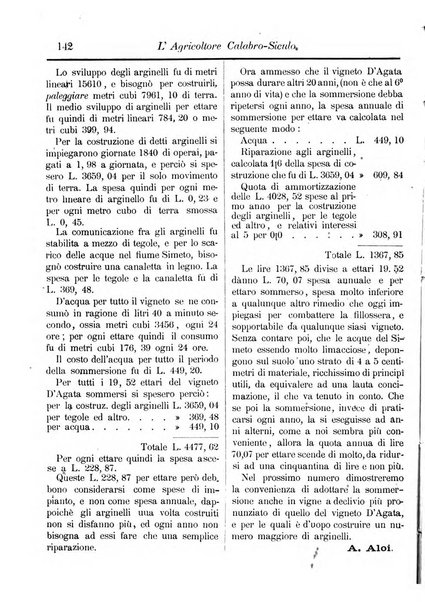 L'agricoltore calabro siculo giornale di agricoltura pratica