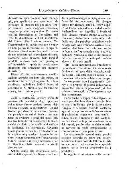 L'agricoltore calabro siculo giornale di agricoltura pratica