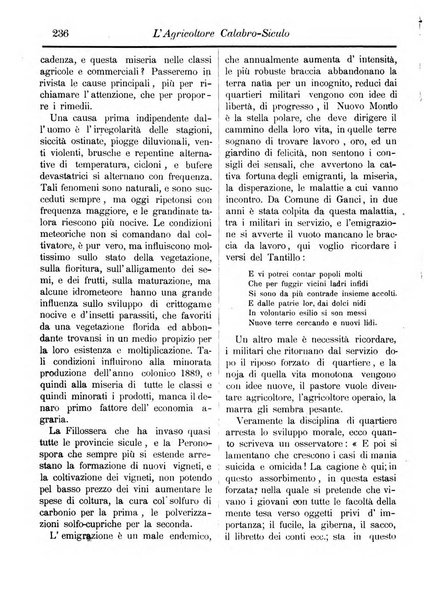 L'agricoltore calabro siculo giornale di agricoltura pratica