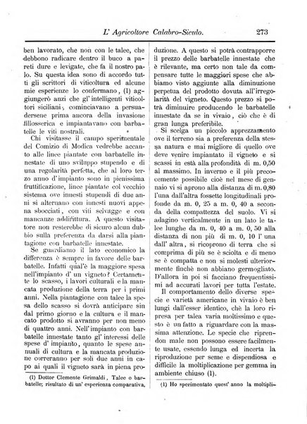 L'agricoltore calabro siculo giornale di agricoltura pratica