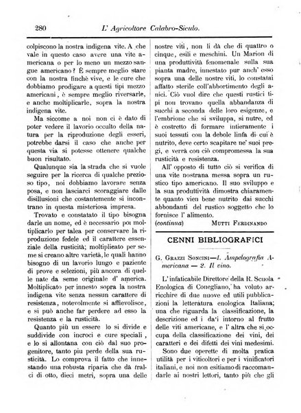 L'agricoltore calabro siculo giornale di agricoltura pratica