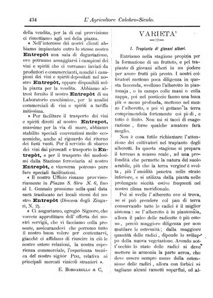 L'agricoltore calabro siculo giornale di agricoltura pratica