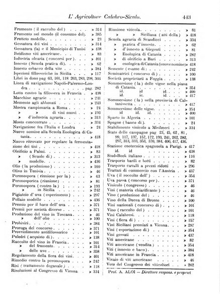 L'agricoltore calabro siculo giornale di agricoltura pratica