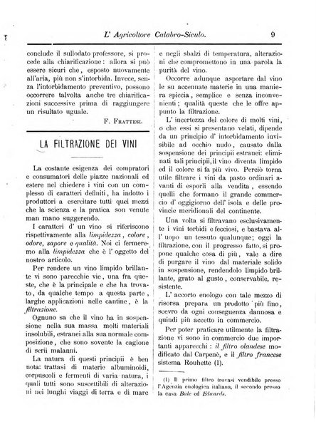 L'agricoltore calabro siculo giornale di agricoltura pratica