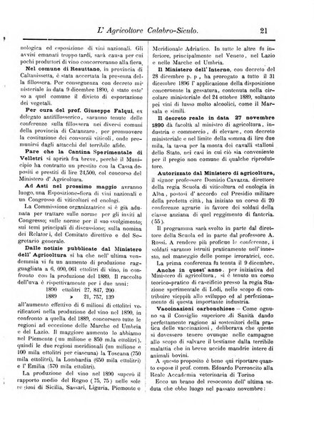 L'agricoltore calabro siculo giornale di agricoltura pratica