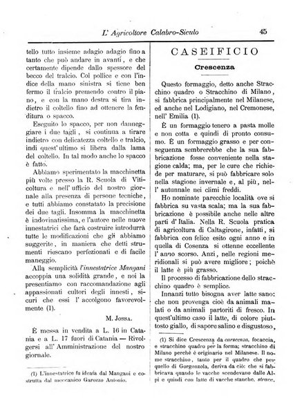 L'agricoltore calabro siculo giornale di agricoltura pratica