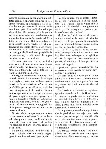 L'agricoltore calabro siculo giornale di agricoltura pratica