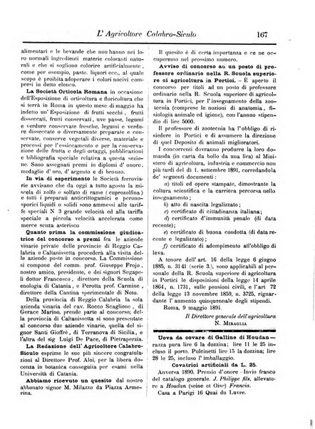 L'agricoltore calabro siculo giornale di agricoltura pratica