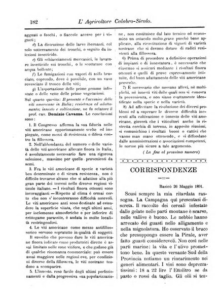 L'agricoltore calabro siculo giornale di agricoltura pratica