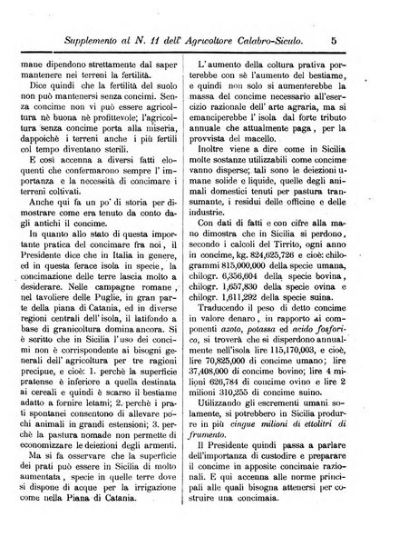 L'agricoltore calabro siculo giornale di agricoltura pratica