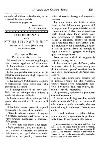 L'agricoltore calabro siculo giornale di agricoltura pratica