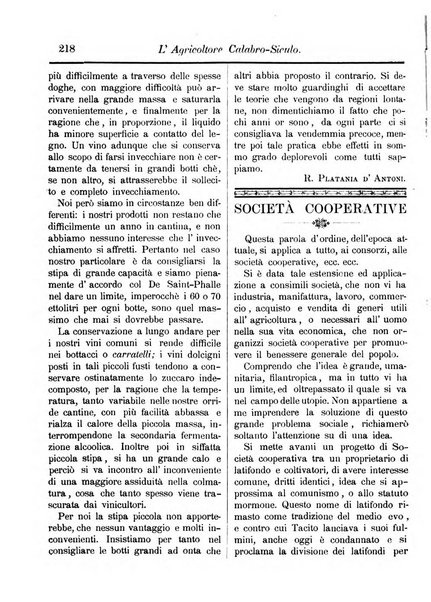 L'agricoltore calabro siculo giornale di agricoltura pratica