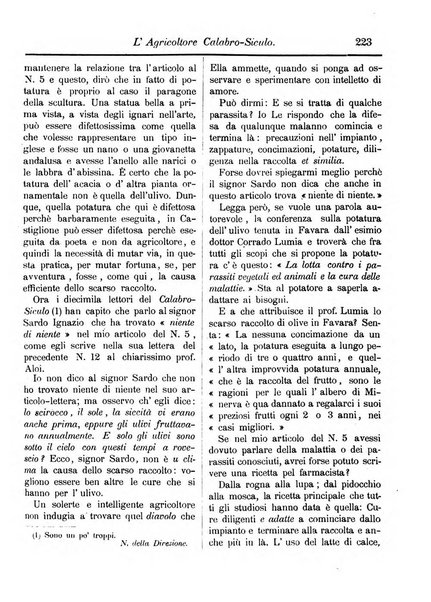 L'agricoltore calabro siculo giornale di agricoltura pratica