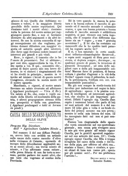 L'agricoltore calabro siculo giornale di agricoltura pratica