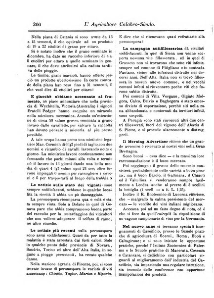 L'agricoltore calabro siculo giornale di agricoltura pratica