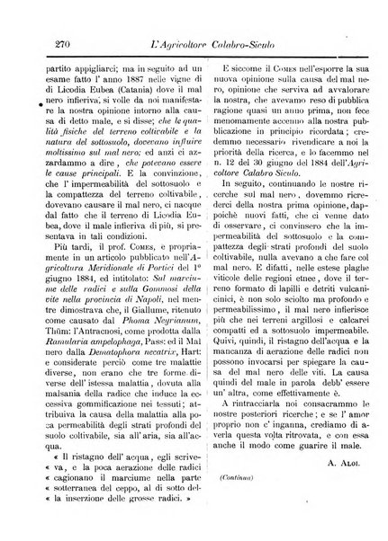 L'agricoltore calabro siculo giornale di agricoltura pratica