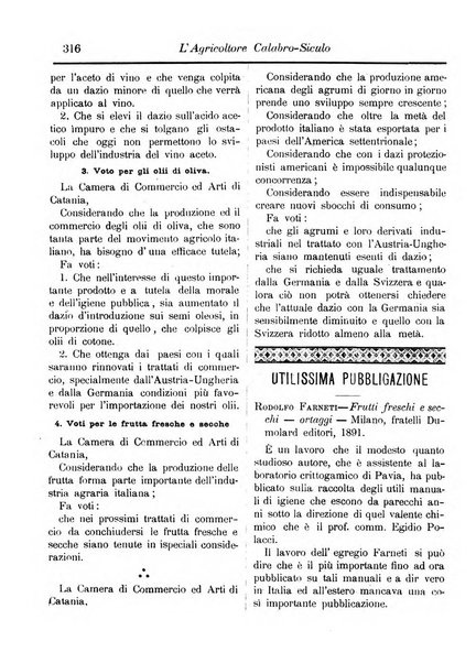 L'agricoltore calabro siculo giornale di agricoltura pratica