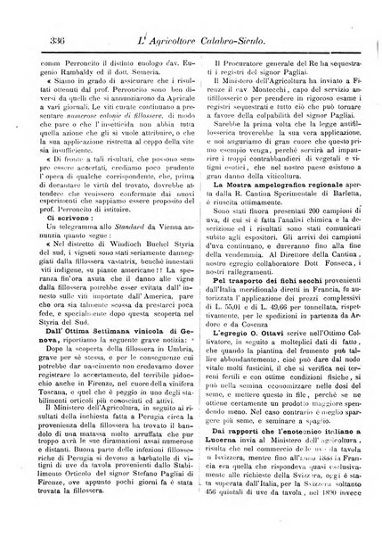 L'agricoltore calabro siculo giornale di agricoltura pratica