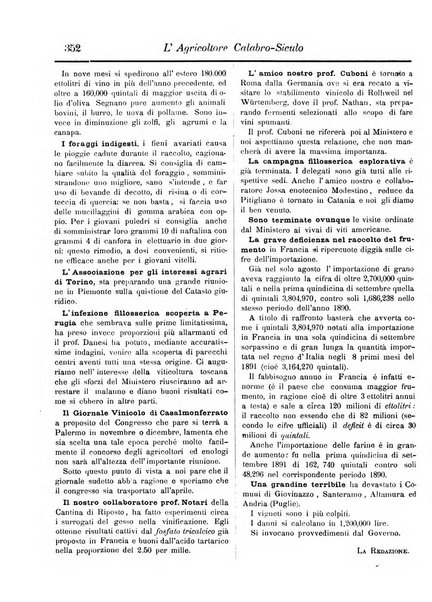 L'agricoltore calabro siculo giornale di agricoltura pratica