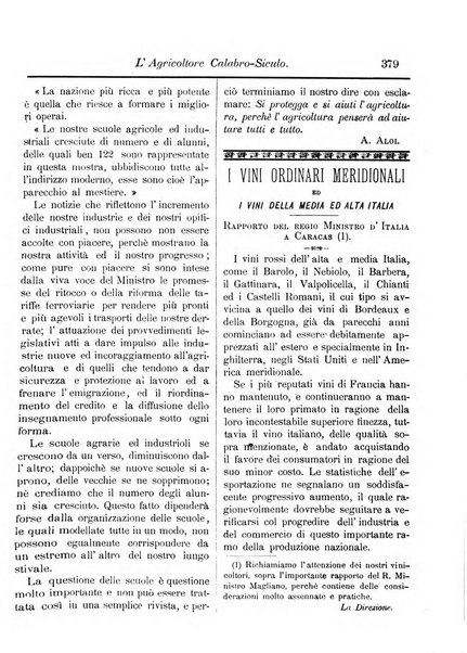 L'agricoltore calabro siculo giornale di agricoltura pratica