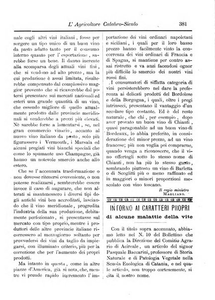 L'agricoltore calabro siculo giornale di agricoltura pratica