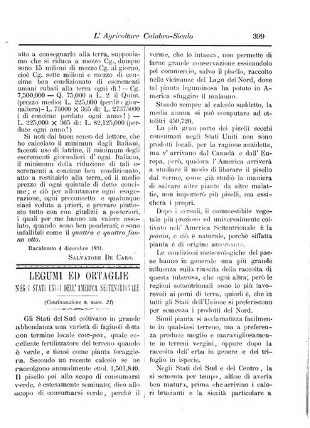 L'agricoltore calabro siculo giornale di agricoltura pratica