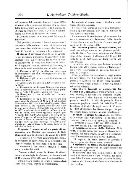 L'agricoltore calabro siculo giornale di agricoltura pratica