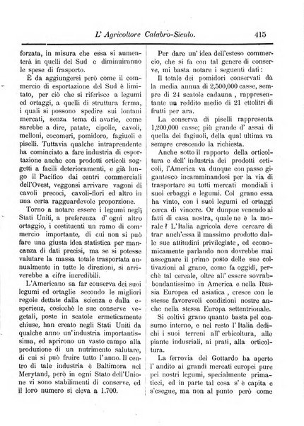 L'agricoltore calabro siculo giornale di agricoltura pratica