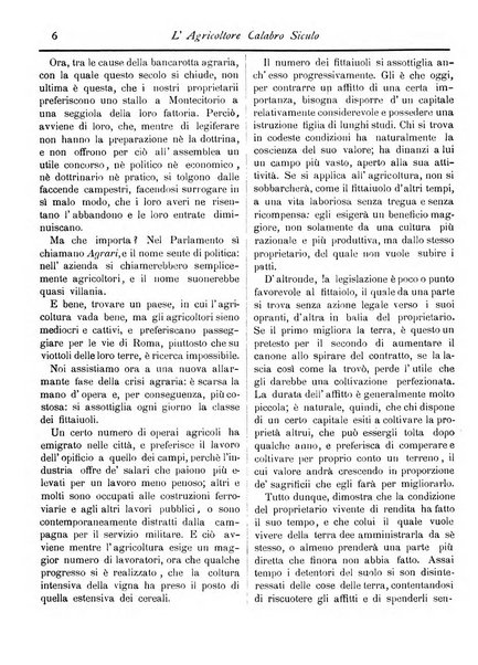 L'agricoltore calabro siculo giornale di agricoltura pratica