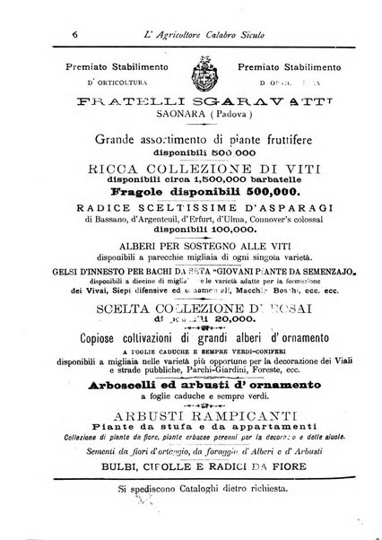 L'agricoltore calabro siculo giornale di agricoltura pratica