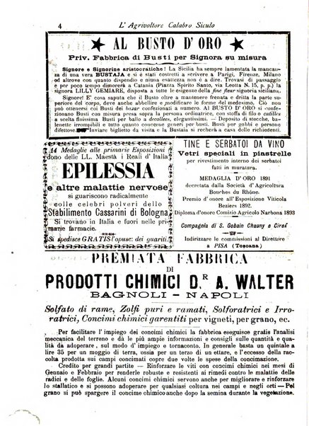 L'agricoltore calabro siculo giornale di agricoltura pratica