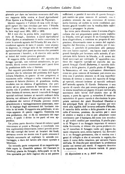 L'agricoltore calabro siculo giornale di agricoltura pratica