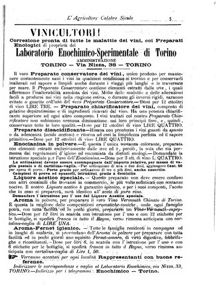 L'agricoltore calabro siculo giornale di agricoltura pratica