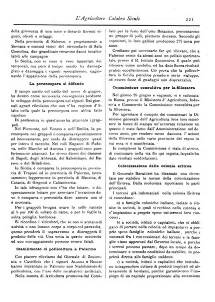 L'agricoltore calabro siculo giornale di agricoltura pratica