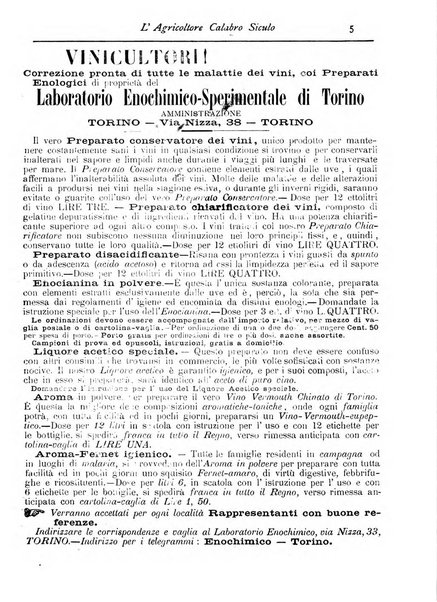 L'agricoltore calabro siculo giornale di agricoltura pratica