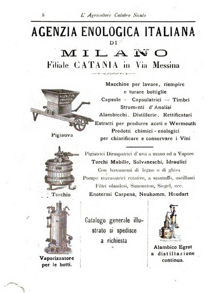 L'agricoltore calabro siculo giornale di agricoltura pratica