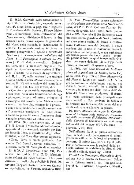 L'agricoltore calabro siculo giornale di agricoltura pratica