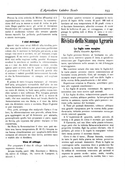 L'agricoltore calabro siculo giornale di agricoltura pratica